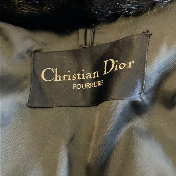 Christian Dior genuine natural mink fur coat - Picture 11 of 16